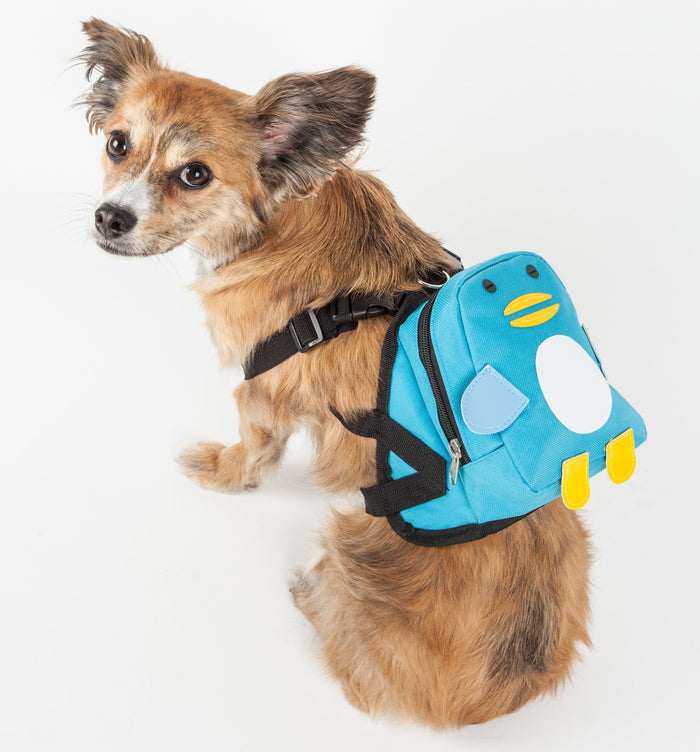 Pet Life ® 'Waggler Hobbler' Large-Pocketed Animated Fashion Dog Harness Backpack