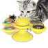 Pet Life ® 'Windmill' Rotating Suction Cup Spinning Cat Toy  