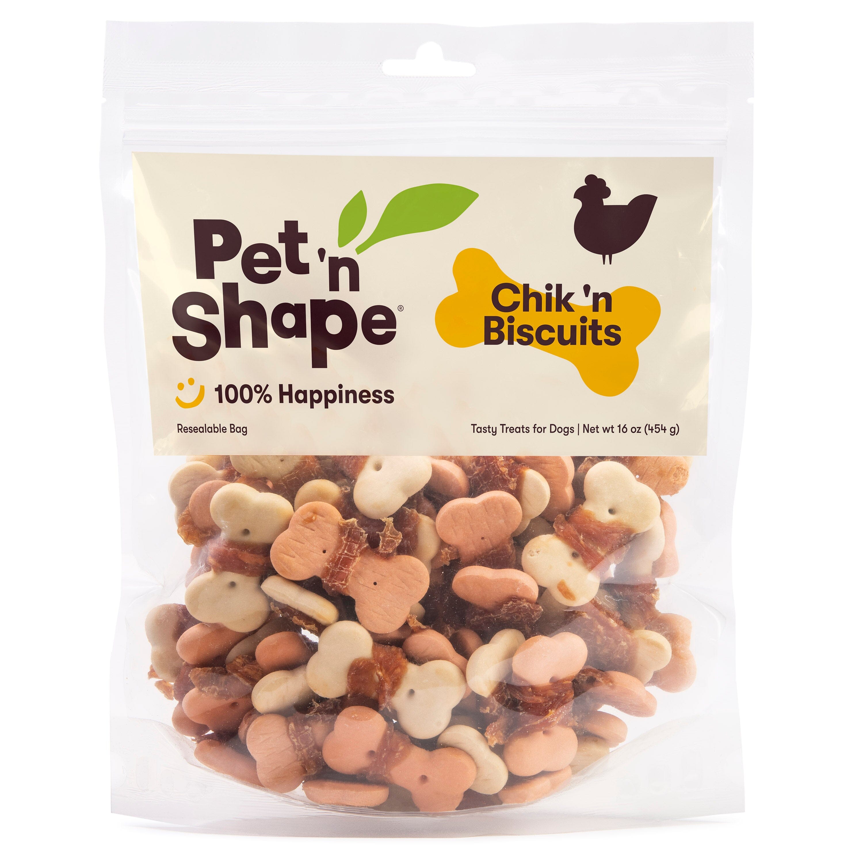 Pet 'N Shape Chik 'n Dog Biscuits - 16 Oz  