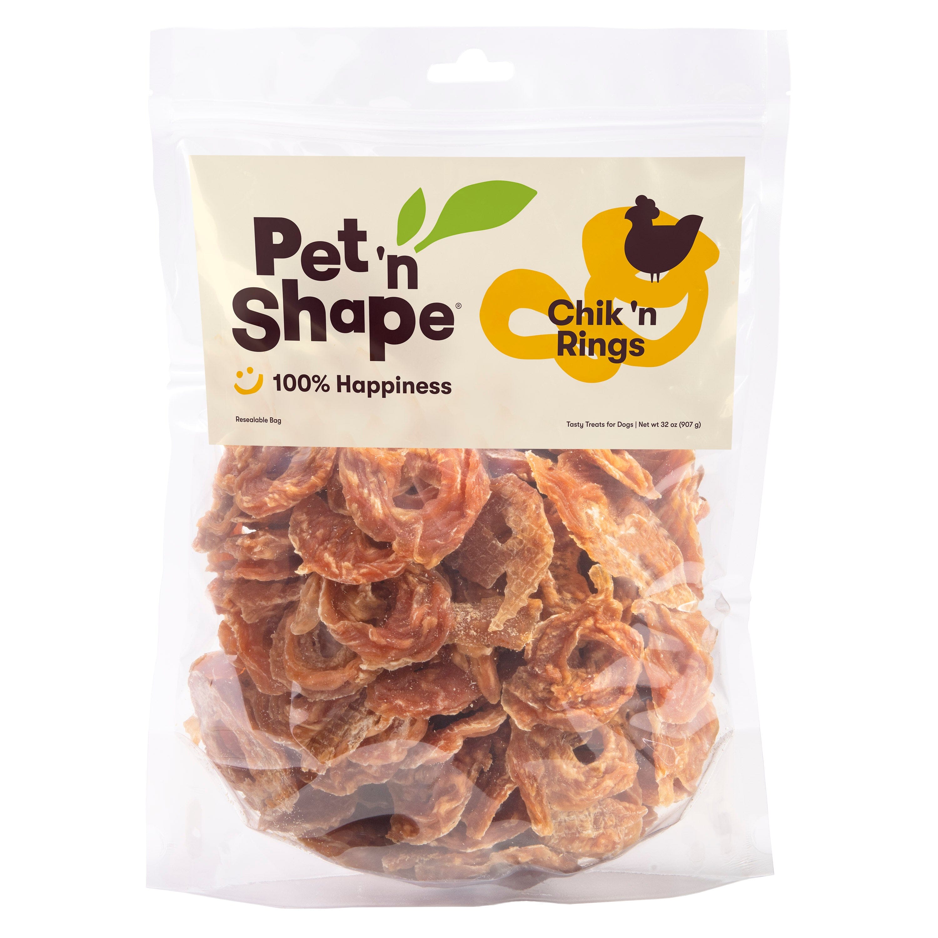 Pet 'N Shape Chik 'n Rings Dog Treat - 32 Oz  