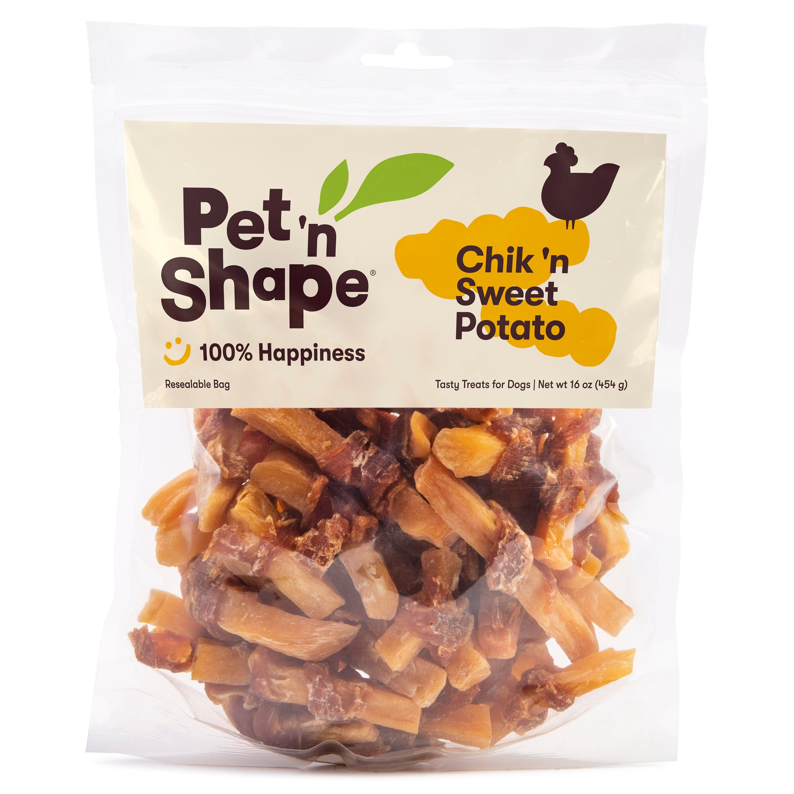 Pet 'N Shape Chik 'n Sweet Potato Dog Treat - 16 Oz  