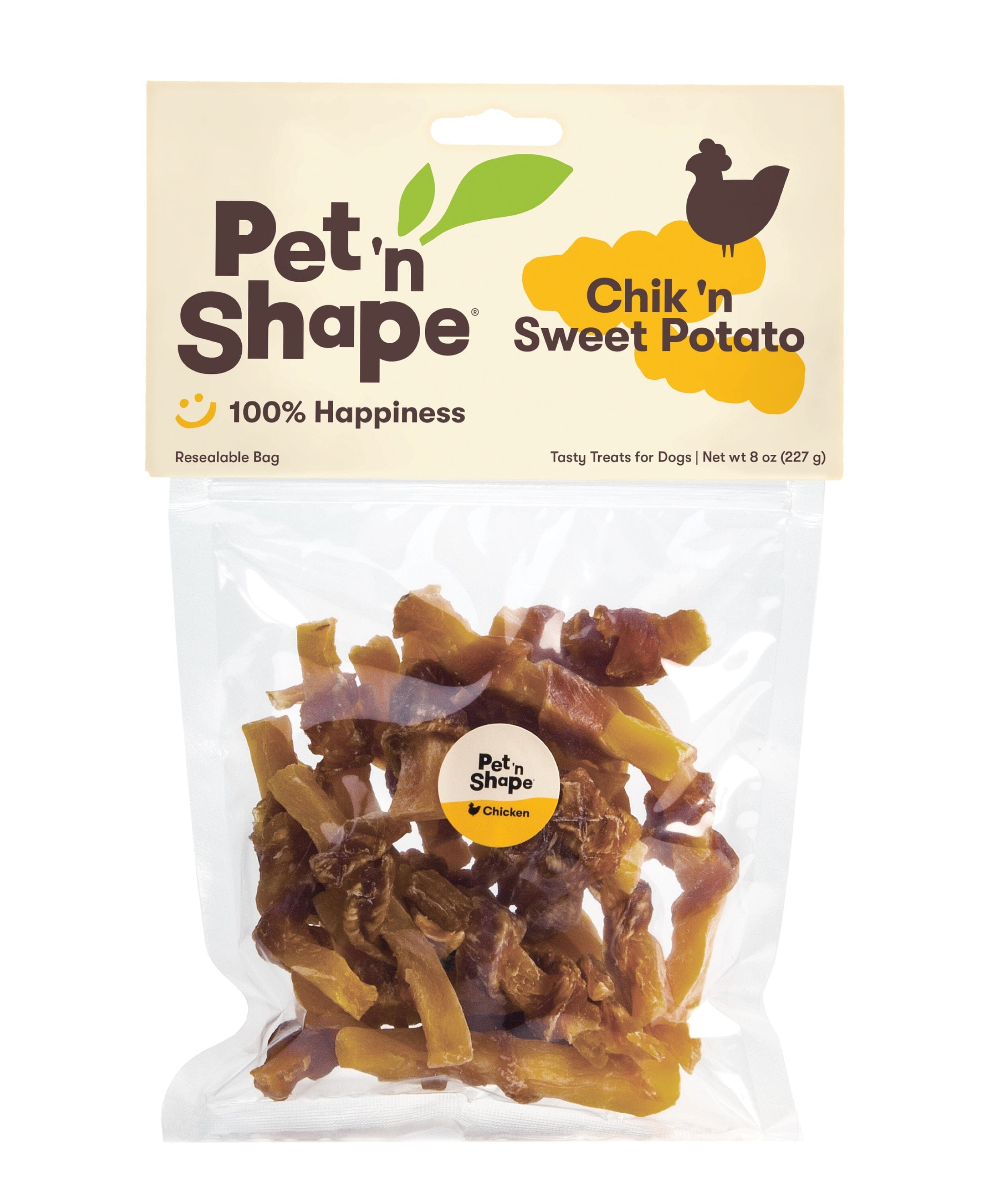 Pet 'N Shape Chik 'n Sweet Potato Dog Treat - 8 Oz  