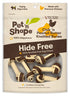 Pet 'N Shape Chik'n Peanut Butter Knotted Bones Hide-Free Dog Treat - 6 Count  