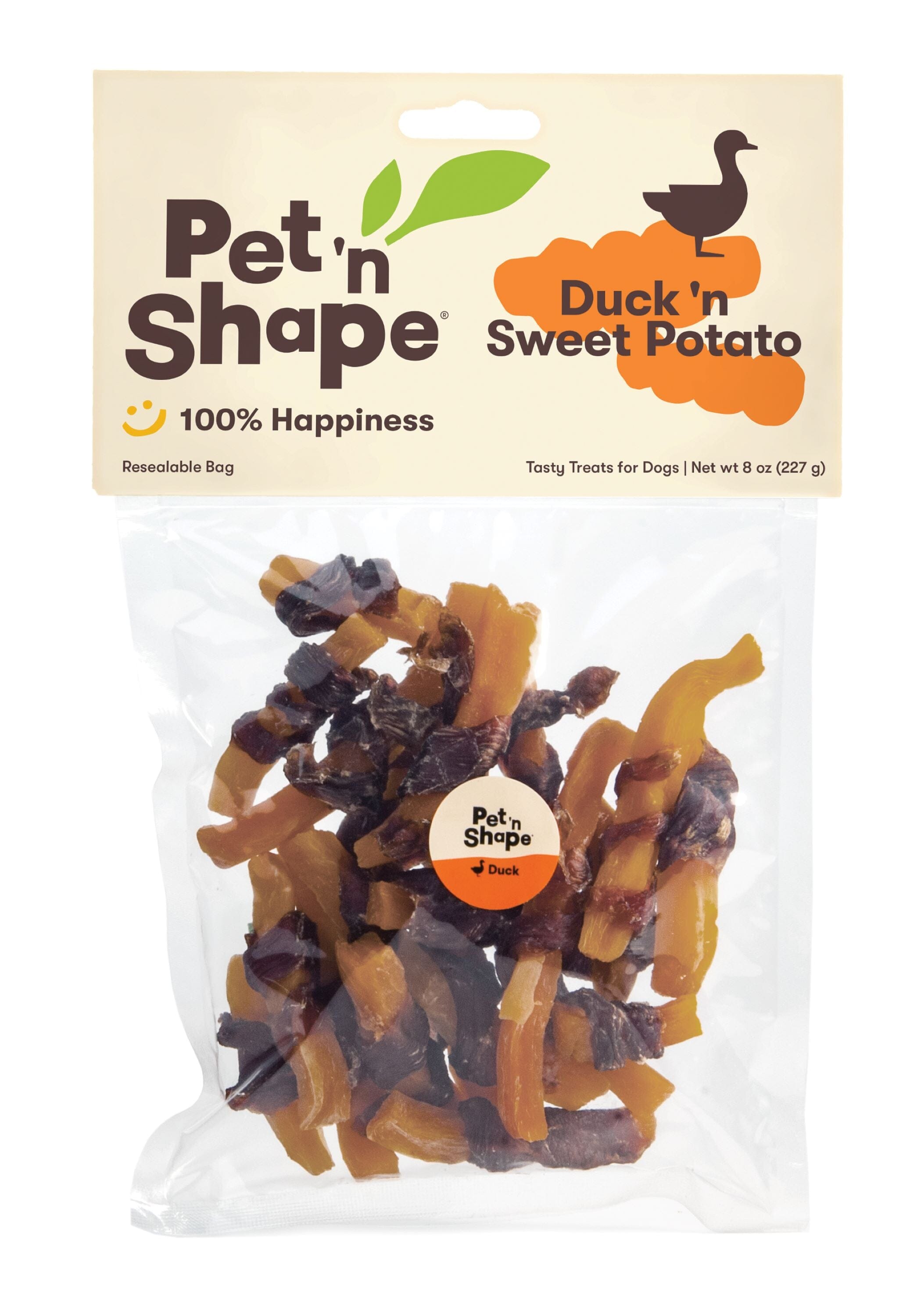 Pet 'N Shape Duck 'n Sweet Potato Dog Treat - 8 Oz  