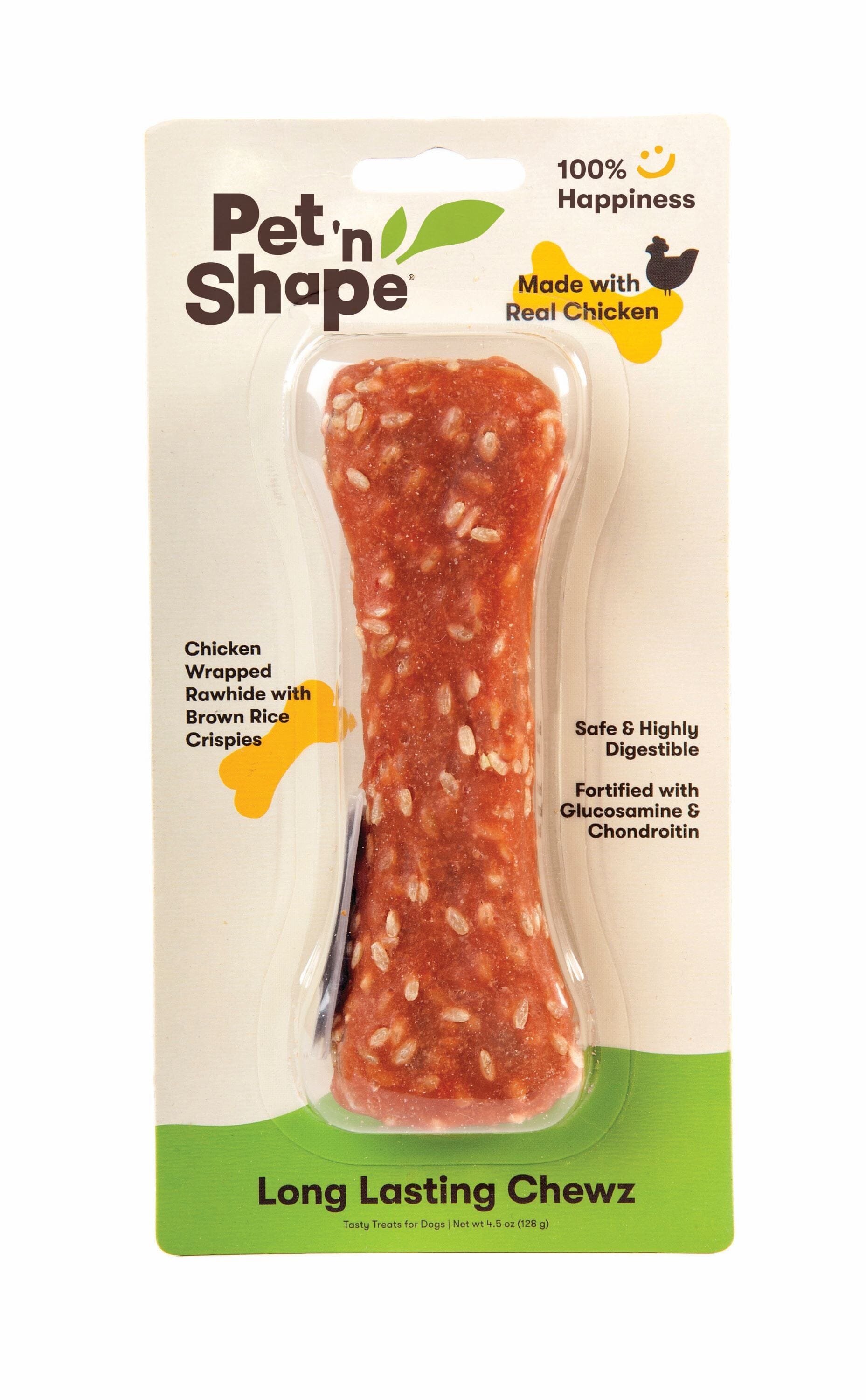 Pet 'N Shape Long Lasting Chewz Bone - 6 in  