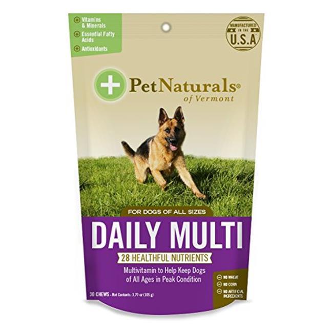 Pet Naturals of Vermont Daily Multi-Vitamin for Dogs - 30 ct Pouch  