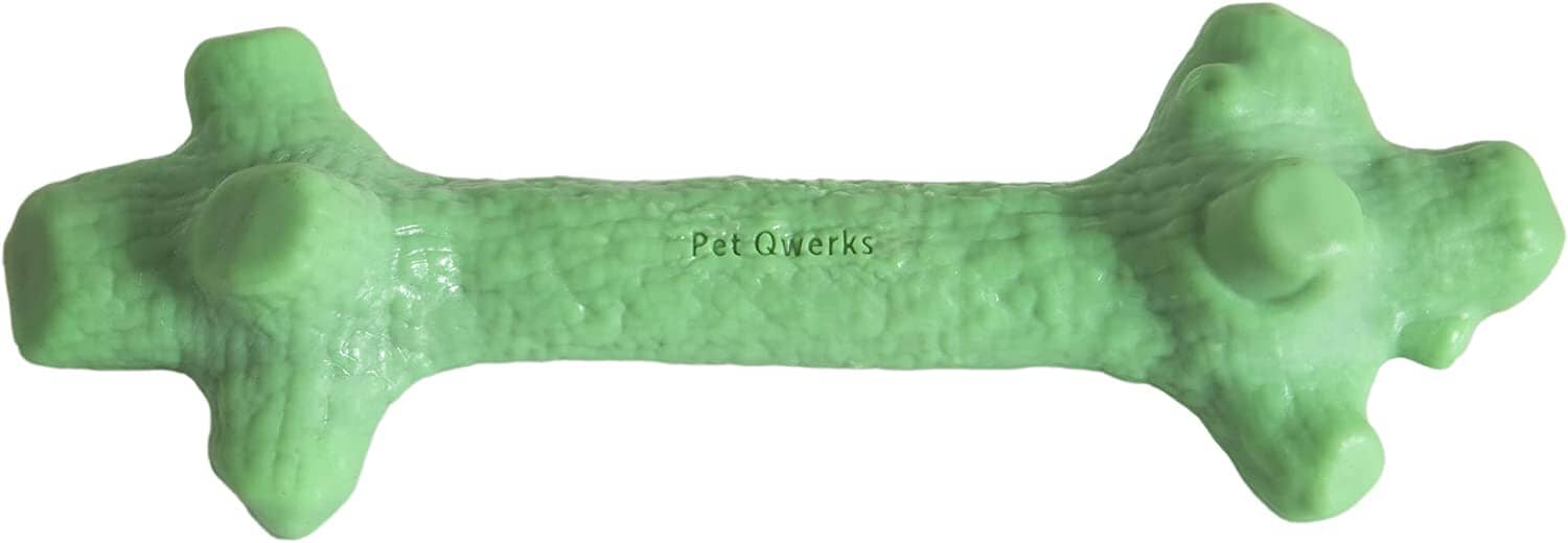 Pet Qwerks BarkBone Stick Mint/Breath Nylon Dog Chews - Extra Large  