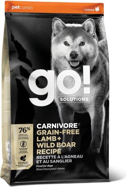 Petcurean 30/100g Petcurean GO! Carnivore Grain-Free Lamb & Wild Boar Dry Dog Food  