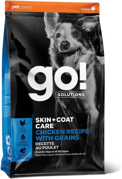 Petcurean 30/100g Petcurean GO! SKIN & Coat Grain Free Chicken Recipe Dry Dog Food  