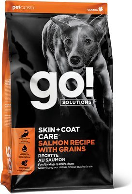 Petcurean GO! Digestion & Gut Salmon with Ancient Grains Dry Dog Food - 22 lb Bag