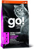 Petcurean GO! Skin & Coat Cat Chicken Recipe Dry Cat Food - 8 lb Bag  