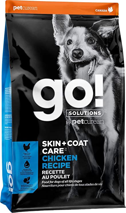 Petcurean GO! SKIN & Coat Chicken Recipe Dry Dog Food - 3.5 lb Bag