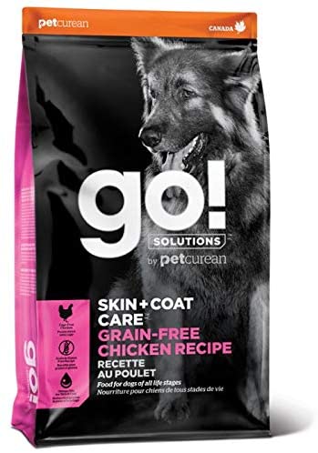 Petcurean GO! SKIN & Coat Grain Free Chicken Recipe Dry Dog Food - 3.5 lb Bag