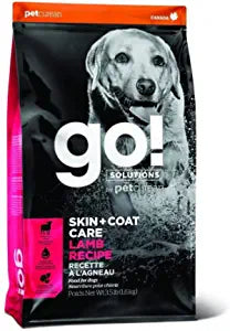 Petcurean GO! SKIN & Coat Lamb Meal Recipe Dry Dog Food - 12 lb Bag