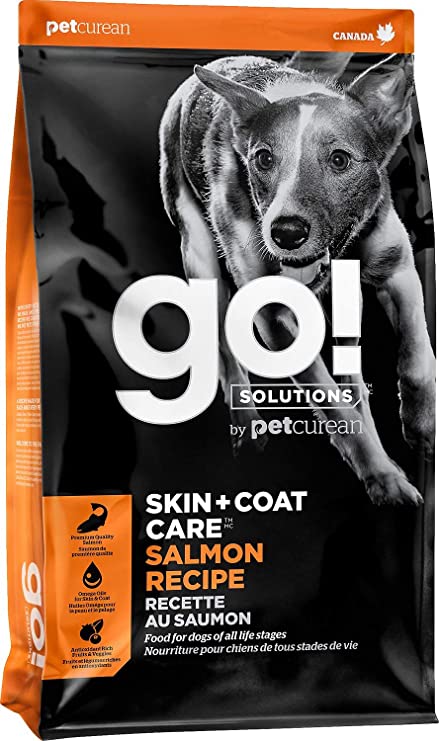 Petcurean GO! SKIN & Coat Salmon Recipe Dry Dog Food - 3.5 lb Bag