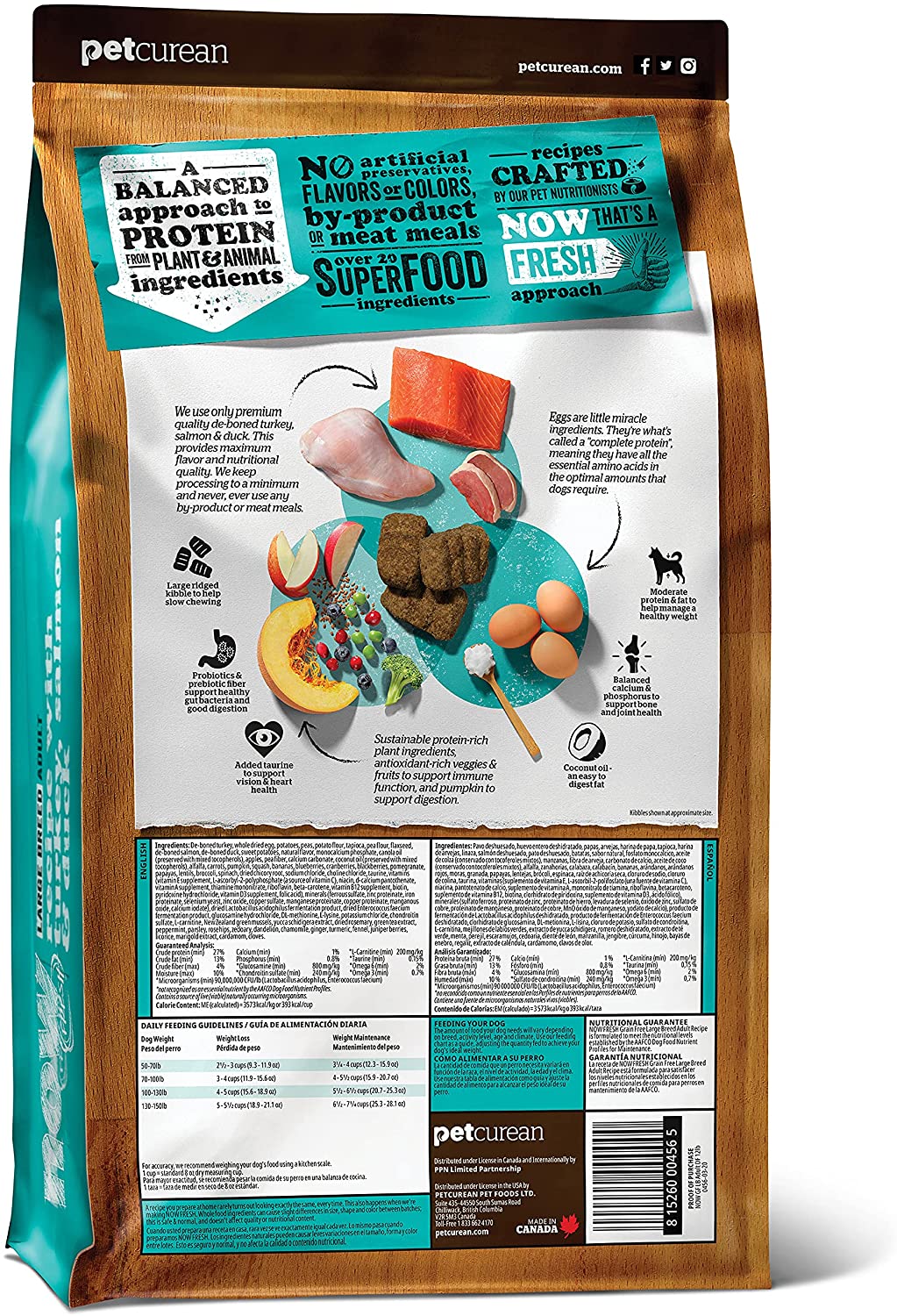 Now large hotsell breed puppy food