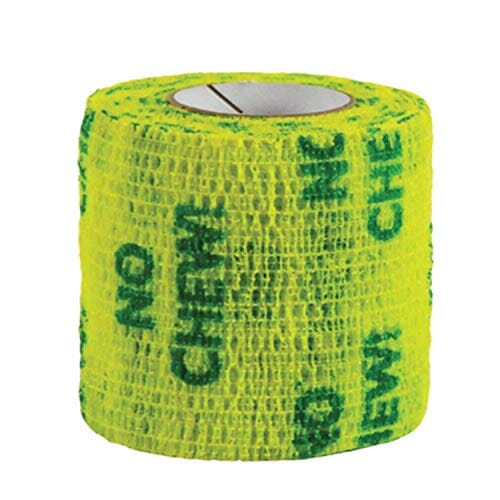 Petflex Cohesive Bandage Bitter No Chew - Yellow - 2 In - 36 Pack