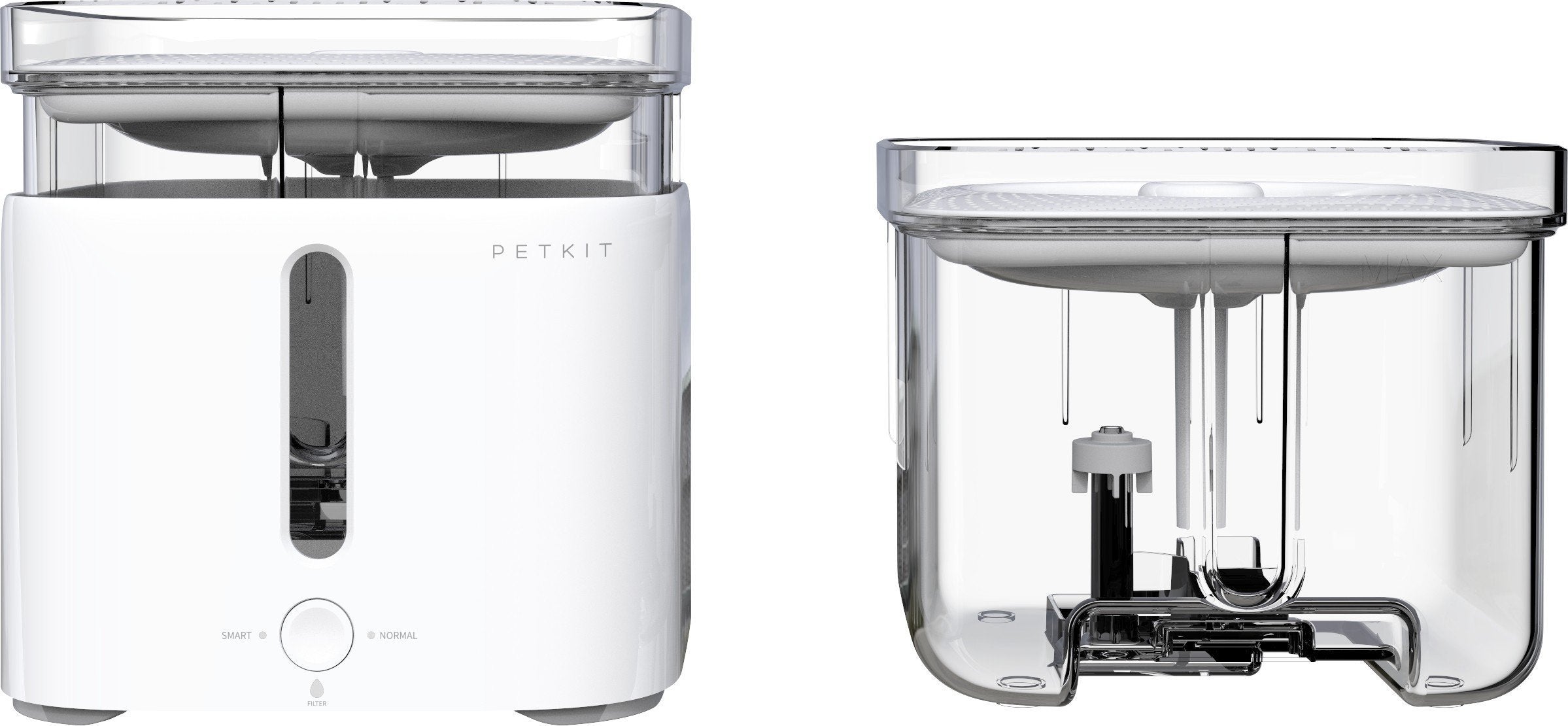 PETKIT ® 'EVERSWEET' Water Shortage Alerting and Filter Replacement Reminding Filtered Carbonated Smart Pet Dog Cat Fountain Waterer Feeder  