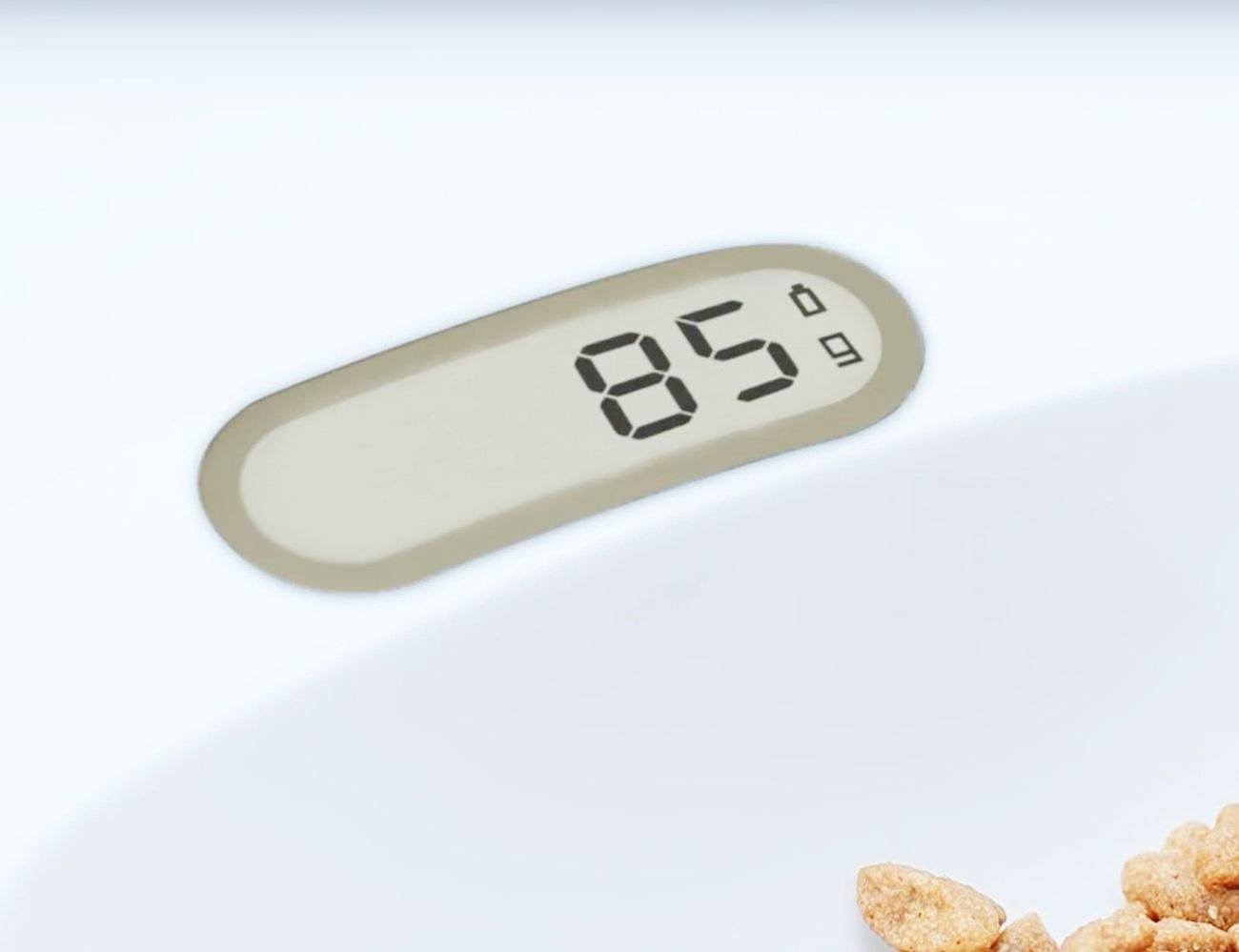 PETKIT ® 'FRESH' Anti-Bacterial Waterproof Smart Food Weight Calculating Digital Scale Pet Cat Dog Bowl Feeder w/ Inlcuded Batteries  
