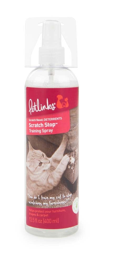 Petlinks Scratch Stop Cat Scratching Deterrent Spray - 13.5 Oz  