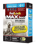 Petlock Ultra Flea & Tick Control for Dogs - 5 - 10 Lbs - 4 Pack  