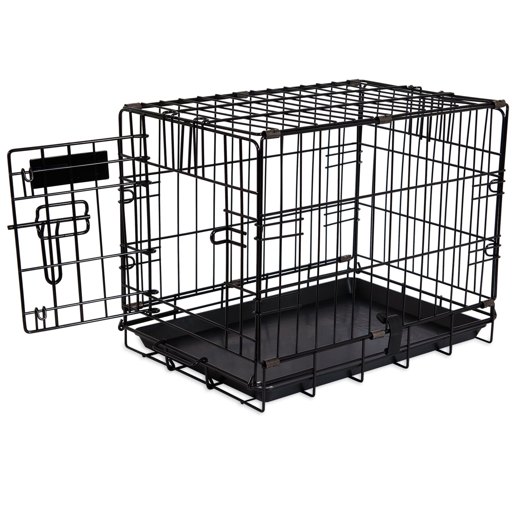 Petmate 2 Door Training Retreat Dog Kennel - Black - 19 in  