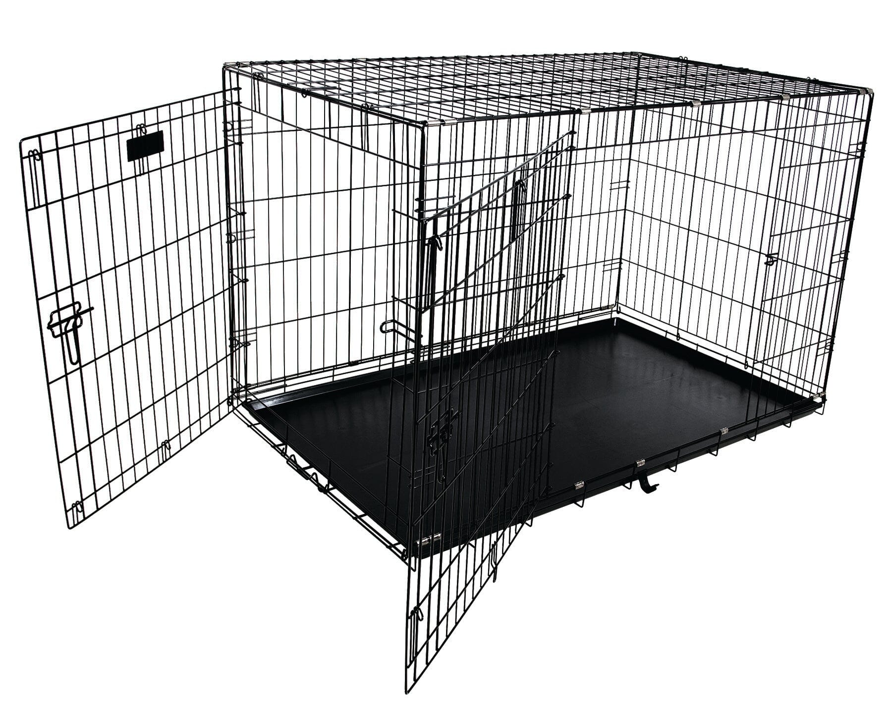 Petmate 2 Door Training Retreat Dog Kennel - Black - 48 in  