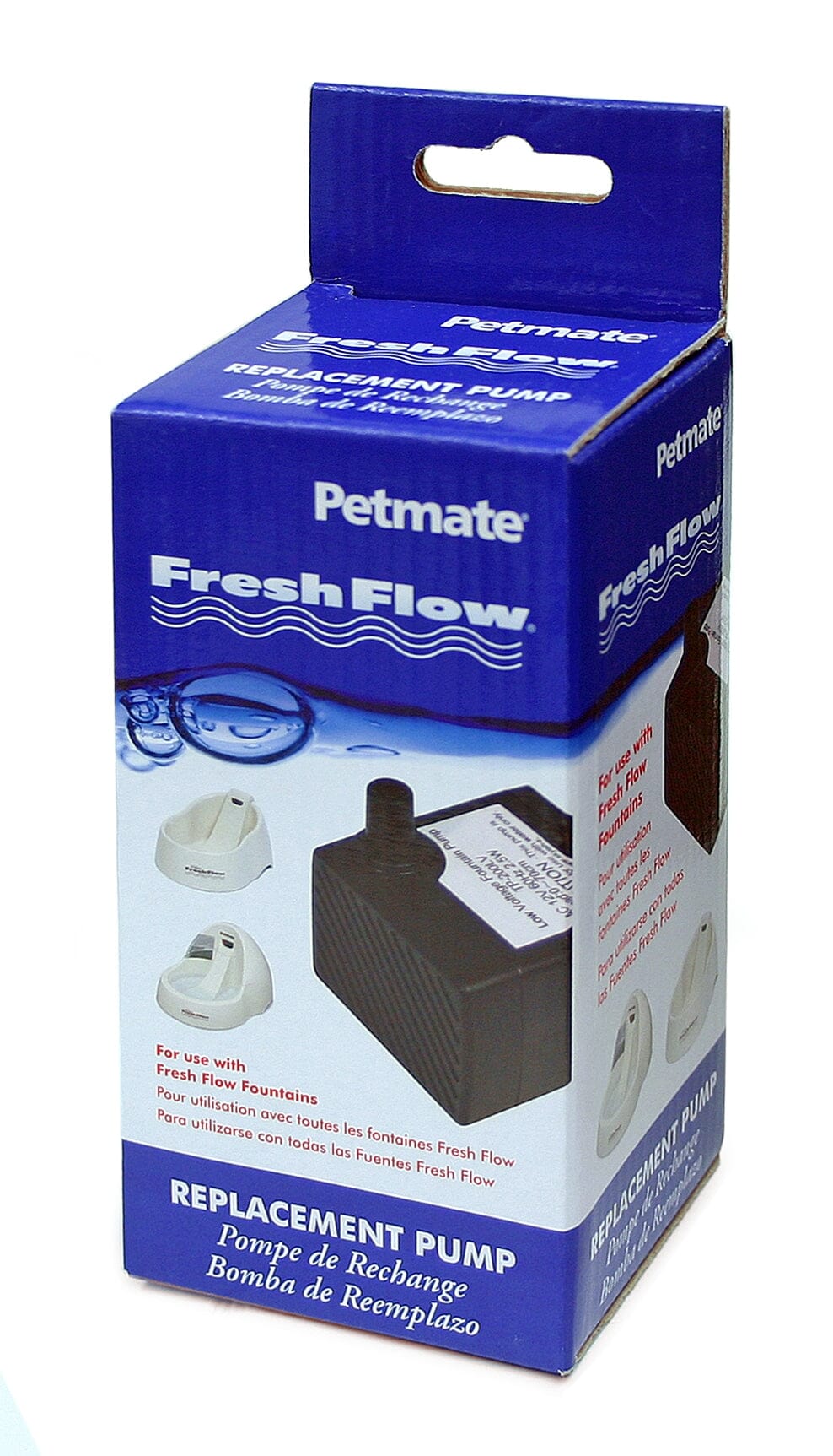 Petmate Fresh Flow Deluxe Replacement Pump Black - One Size  