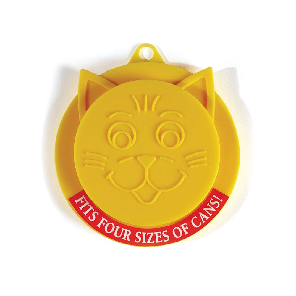 Petmate Kitty Kaps Pet Food Can Topper Clipstrip Display Assorted - One Size - 12 Count  
