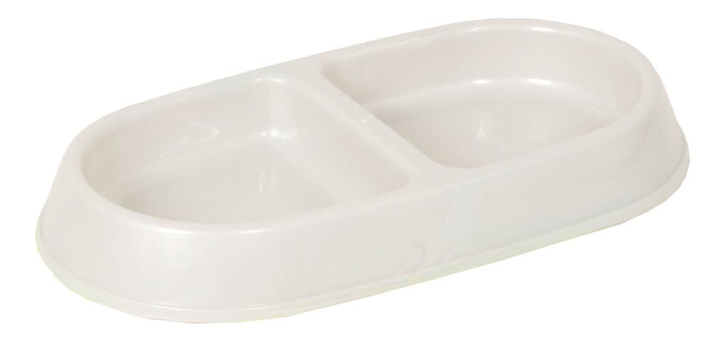 Petmate Lightweight Double Diner Dish Assorted - Small  