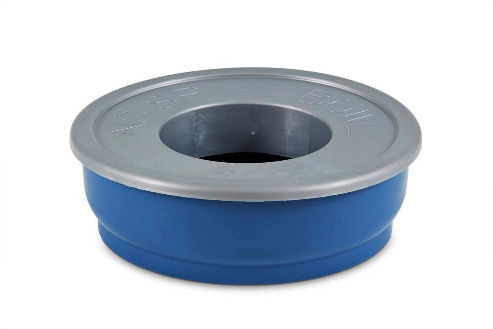 Petmate No Spill Dog Bowl Blue - Medium  