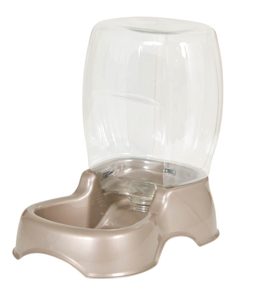 Petmate Pet Cafe Waterer Pearl Tan - Small  