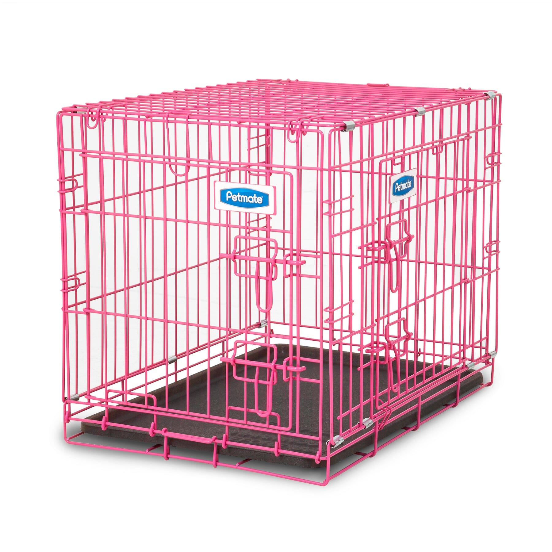 Petmate Puppy 2-Door Training Retreat Kennel - Pink - 24 in  