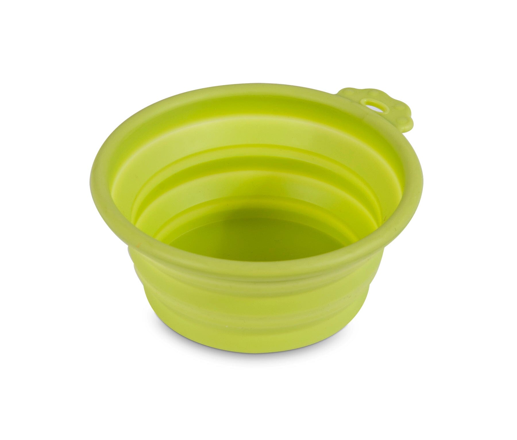 Petmate Silicone Round Travel Pet Bowl Go Go Green - Small  