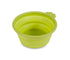 Petmate Silicone Round Travel Pet Bowl Go Go Green - Small  