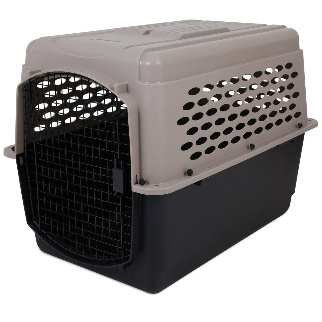 Pet Life Capacious Dual-Expandable Wire Folding Lightweight Collapsible  Travel Pet Dog Crate, Medium - Kroger
