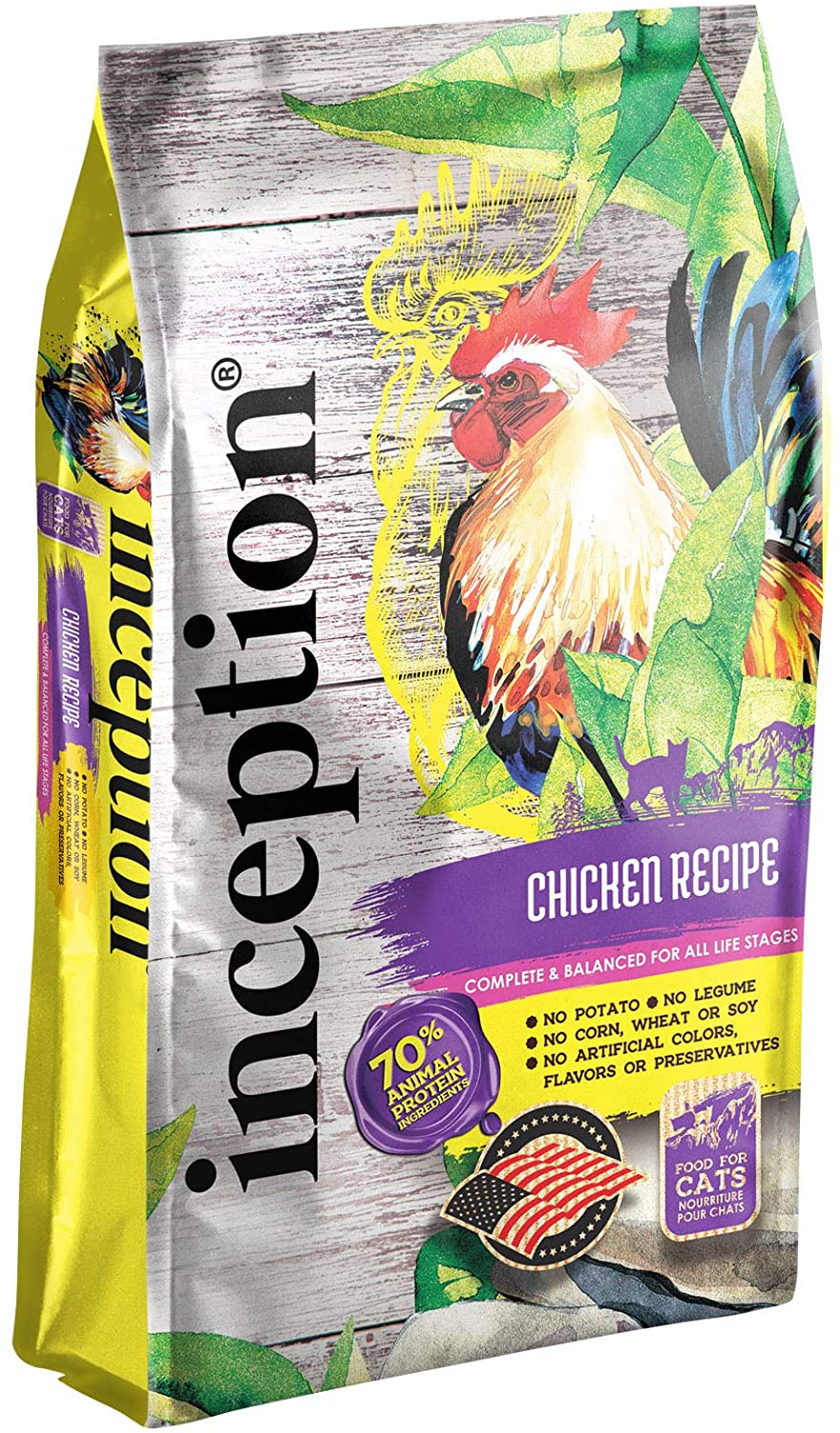 Pets Global Inception Cat Food Chicken Recipe Dry Cat Food - 13.5 lb Bag  