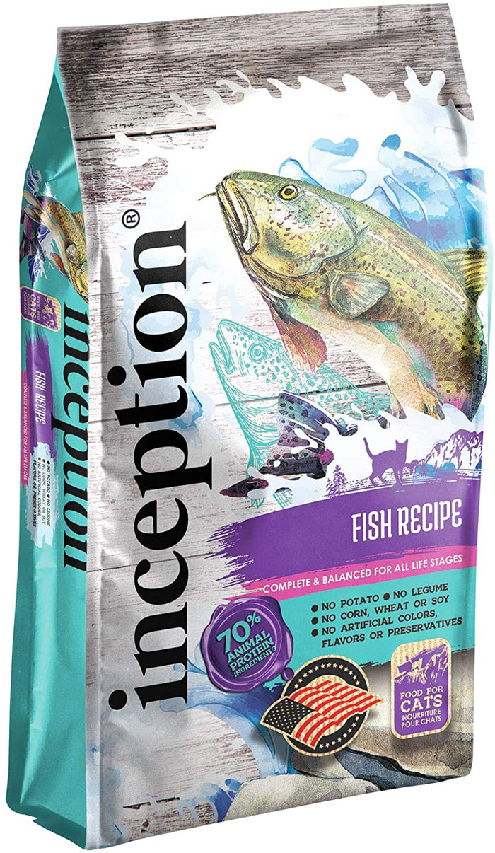 Pets Global Inception Cat Food Fish Recipe Dry Cat Food - 13.5 lb Bag