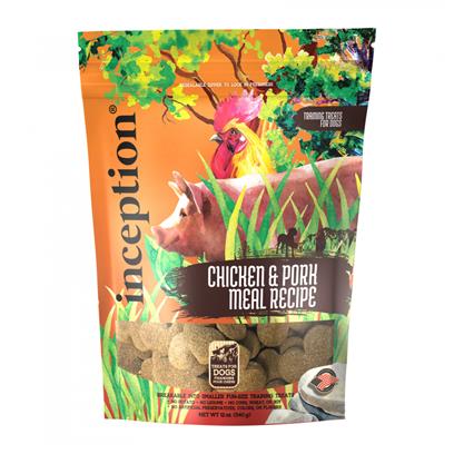 Pets Global Inception Chicken & Pork Biscuit Crunchy Biscuit Dog Treats - 12 oz Bag  