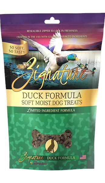 Pets Global Zignature Duck Soft Moist Treats For Dog - 4 Oz  