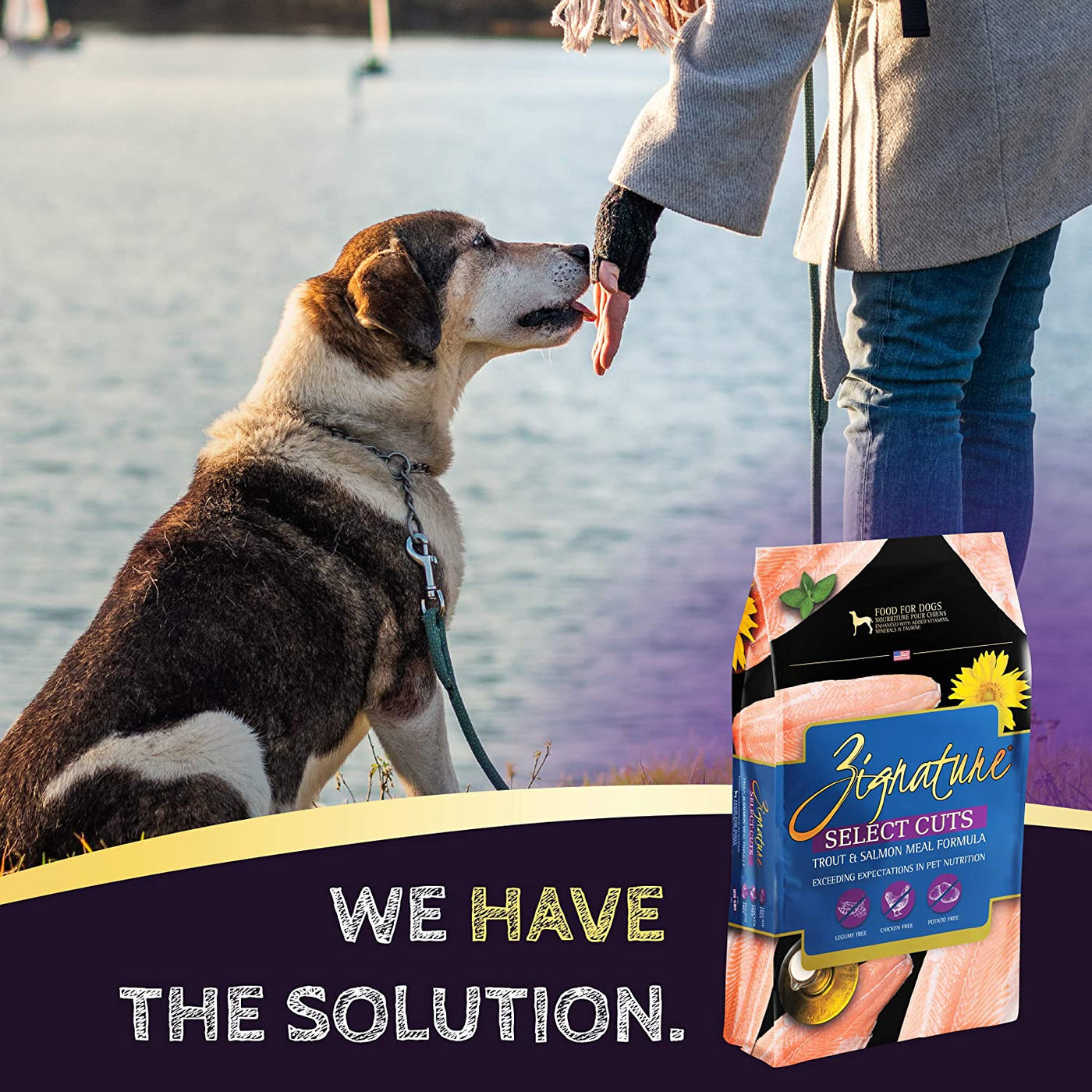 Pets Global Zignature Select Cuts Trout & Salmon Formula Dry Dog Food