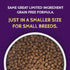 Pets Global Zignature Trout & Salmon Meal Formula Small Bites Dry Dog Food - 4 lb Bag  