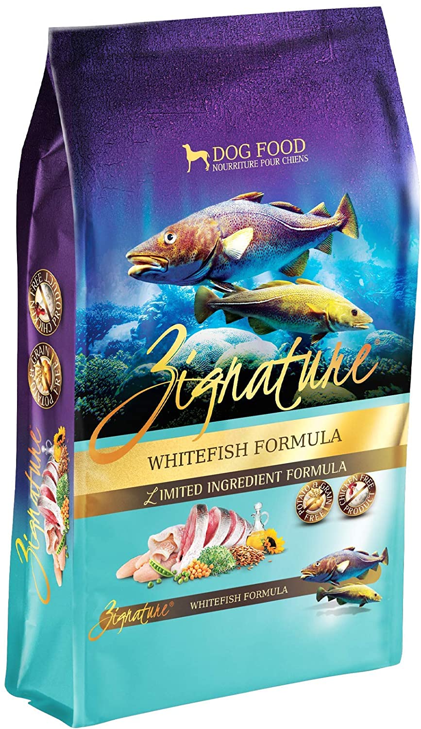 Pets Global Zignature Whitefish Formula Dry Dog Food - 25 lb Bag  