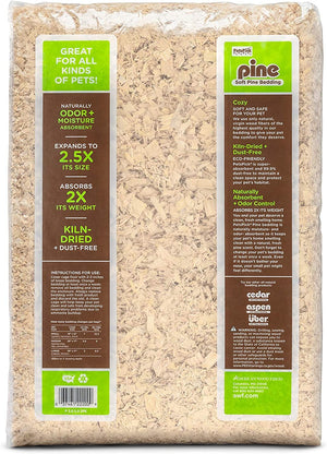 Pet's Pick Kiln Dried Soft Pine Bedding - Pine - 141 L