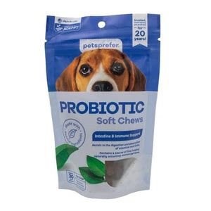 Pets Prefer Probiotic Soft Chews for Dogs - 30 Count