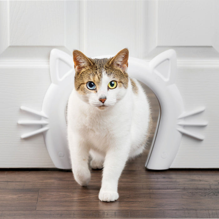 Petsafe Cat Corridor Interior Pet Door - White - O/S