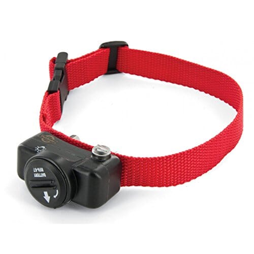 Petsafe Deluxe Ultralight Receiver Collar Dog Fencing & Zone Controls - Red - Under 8 Lbs