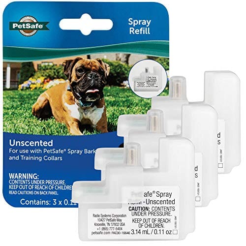 Petsafe Spray Unscented Refill Dog Barking Control - 3 Pack  