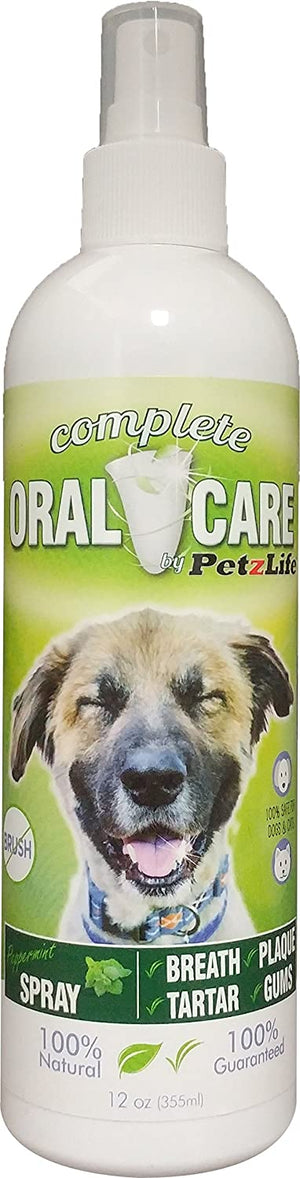 PETZLIFE Oral Care Spray Dental Care for Dogs and Cats  - 12 oz