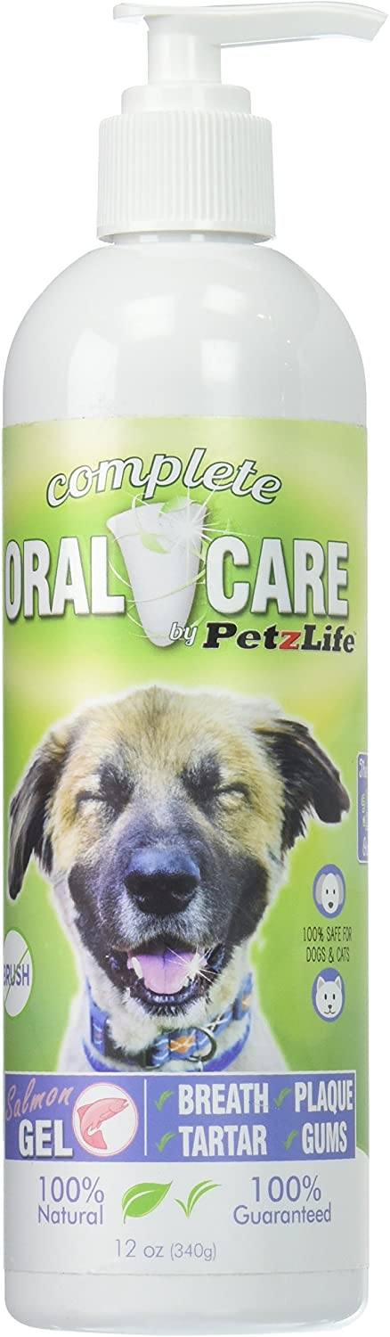 PETZLIFE Salmon Oil Gel Supplements for Dogs and Cats  - 12 oz  